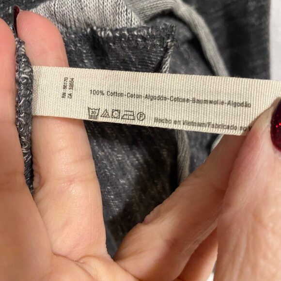 Free People Beach Cocoon Cowl Neck Pullover Gray Top Size XS/S - Picture 3 of 7